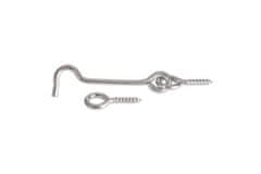 Walteco Kavelj Safety hook 80 mm, 2 pcs.