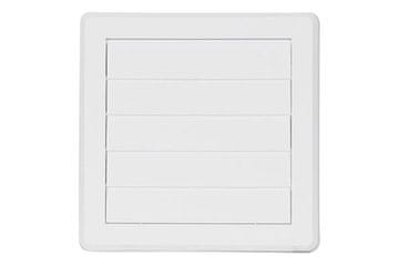 HACO Prezračevalna rešetka Gravity ventilation grille VM, 175 x 175 mm G/125 mm, white 0233