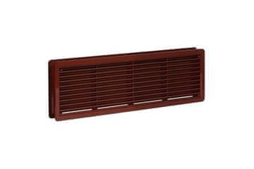 HACO Prezračevalna rešetka Door ventilation grille VMD, 400 x 130 mm, 2 pcs, brown 0232