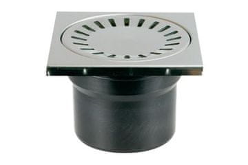 Enpro Talni odtok Floor drain lower D 110 mm, stainless steel frame, SUN grille, black