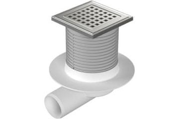 Enpro Talni odtok Floor drain side D 50 mm, collar, stainless steel grid GATE