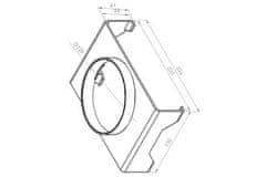 HACO Sedlasta veja Saddle branch 220 x 55/125 front transition