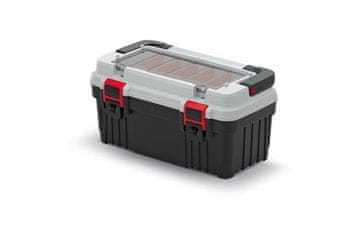 Kistenberg Škatla Box OPTIMA, dividers, plastic clip, 470 x 256 x 238 mm, 20