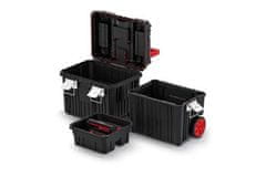 Kistenberg kovček za orodje SUITCASE HEAVY modular, with wheels + metal locks, 450 x 360 x 640 mm, 18