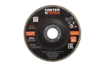 Faster tools Brusilno kolo Flap disc 125 mm, P120