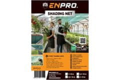 Enpro Senčilna tkanina 725802 HDPE, 80 g/m2, UV stabilen, 1,5 x 10 m, zelen
