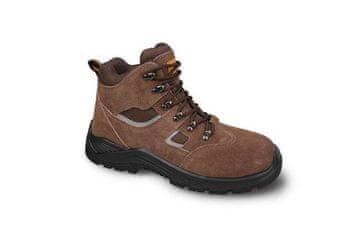 VM Footwear Delovni čevlji Work ankle shoes, leather combined with textile SAN MARINO 3170-O1, size 41