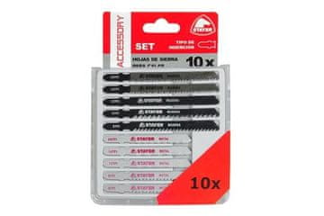 STAYER Žagin list za les, aluminij, kovino Saw Blade L20 - SET for wood, aluminum, metal for S 90 PE/S 110 PE/S - 10 pcs