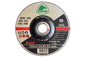 STAYER Diamantno rezilo Metal cutting disc STANDARD T42, ? 150 x 3 x 22.23 mm