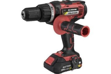 STAYER Baterijski vrtalnik PBL 2122 PK, 18V, 2Ah, 2 Li-ion batteries, case