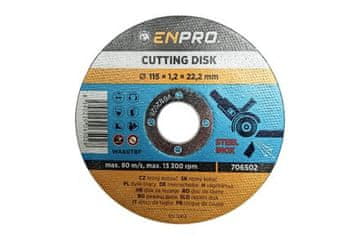 Enpro Rezalni disk Metal cutting disc O 115 x 1.2 x 22.2 mm,