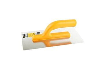 Enpro Lopatica Stainless steel trowel, tooth 4 x4 mm, 280 x 130 mm, plastic handle