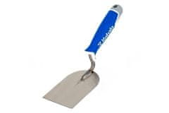 Kubala Žlica Stainless steel spoon for wiping, 60 mm, thickness 1.2 mm, rubber handle MČ