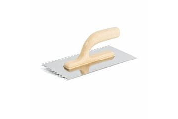 Kubala Lopatica Stainless steel trowel ECO LINE, 4 mm tooth, 270 x 130 mm