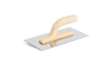 Kubala Lopatica Stainless steel trowel ECO LINE, tooth 6 mm, 270 x 130 mm