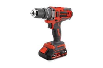 STAYER Baterijski vrtalnik PB 18 B L2022 PK 2 batteries 2Ah + case