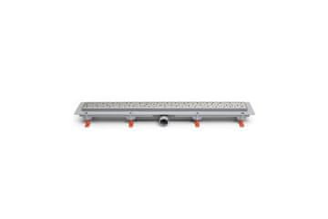 Enpro Talni odtok Linear floor drain 650 mm, D 40 mm, lateral, square mat