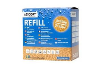 Ostatní Nadomestne vrečke za absorber vlage Everbrand replacement bags for the Absodry Maxi moisture absorber, 3 x 450 g