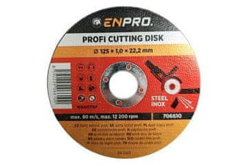 Enpro Rezalni disk za kovino Metal cutting disc PROFI, 125 x 1 x 22.2 mm