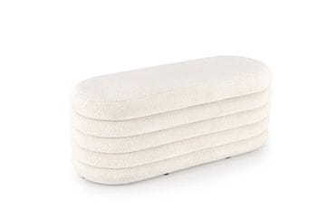 Halmar Tabure BLISS with storage space, cream (1p=1szt)