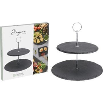 EXCELLENT stojalo za serviranje KO-210000060 for food 2 tiers