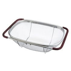 Berlingerhaus Cedilo BH-8824 with retractable handles for stainless steel sink Leonardo Collection