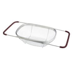 Berlingerhaus Cedilo BH-8824 with retractable handles for stainless steel sink Leonardo Collection