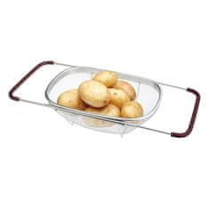 Berlingerhaus Cedilo BH-8824 with retractable handles for stainless steel sink Leonardo Collection