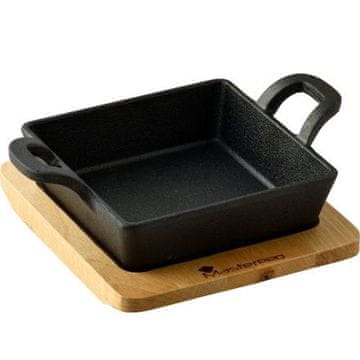 Masterpro Pekač iz litega železa BGMP-3805-EM with stand COOK & SHARE 12.6x18.5x3.6 cm black