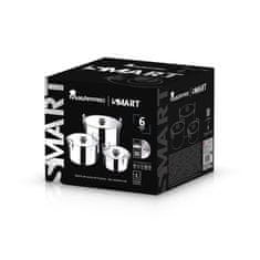 Masterpro Set posod BGMP-2145 SMART 6 ks steel