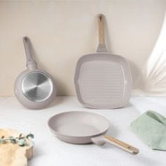 Berlingerhaus Komplet ponev s titanovo prevleko BH-8342 Taupe Nordic Collection