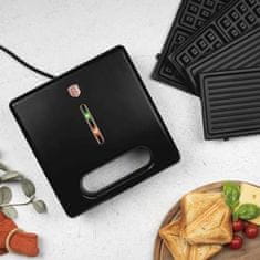 Berlingerhaus Aparat za sendviče BH-9586 3 v 1 Black Rose Collection