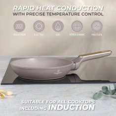 Berlingerhaus Komplet ponev s titanovo prevleko BH-8342 Taupe Nordic Collection