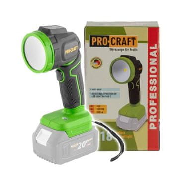 Procraft LED reflektor na baterijo LED spotlight battery LL18bb (without battery and charger)