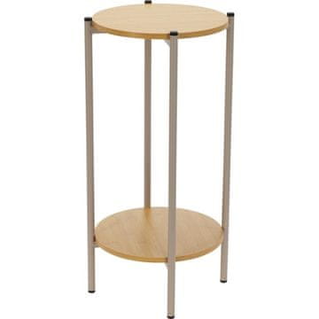 HOMESTYLING Stranska mizica KO-NB1510540 31x31x61 cm wood design