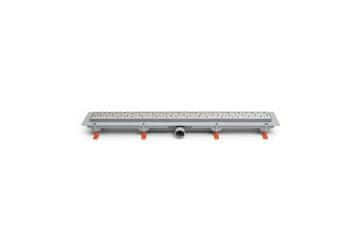 Enpro Talni odtok Linear floor drain 650 mm, D 40 mm, lateral, drops mat