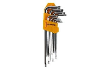 Enpro Komplet L-ključev Torx 703222 Set of L-keys torx CrV T10 - T50 9 pcs,
