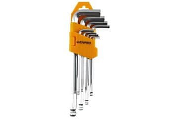 Enpro imbus ključ 703221 SET of hex keys with ball 1.5 - 10 mm, 9 pcs, CrV,