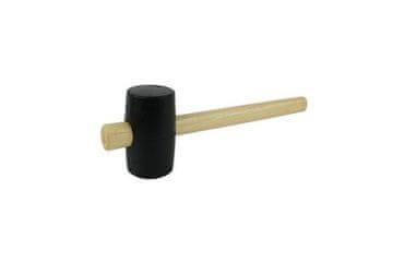 Enpro Gumijasto kladivo 704050 Rubber mallet, 400 g / 55 mm, wooden handle,