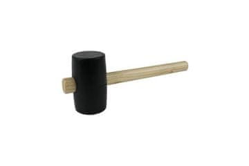 Enpro Gumijasto kladivo 704052 Rubber mallet, 1000 g / 80 mm, wooden handle,