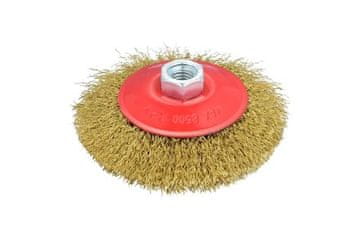 Enpro Krtača za skledo 707300 Cup brush, corrugated, brass, 100 mm, M14,