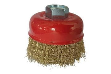 Enpro Čopič za skodelice 707303 Cup brush, corrugated, brass, 75 mm, M14,