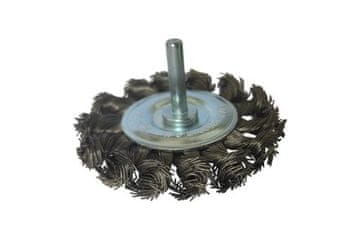 Enpro Krožna krtača 707411 Circular brush, braid, 75 mm shank,