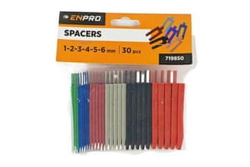 Enpro Distančne podložke 719850 Spacer washers 1-6 mm, 30 pcs.,