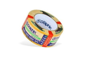 Ostatní Dvostranski tekstilni trak Euro Tools 166751 Double-sided textile tape, 50 mm x 10 m, yellow
