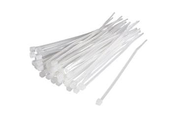 Ostatní Vezalni trakovi Euro Tools V24021 Strapping bands, 875 x 13 mm, 100 pcs, white