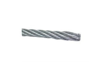 Ostatní Kabel Euro Tools 151106Q Galvanized steel cable, 5 mm x 100 m