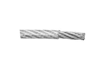 Ostatní Kabel Euro Tools 151110Q Galvanized steel cable in PVC, 4/5 mm x 100 m