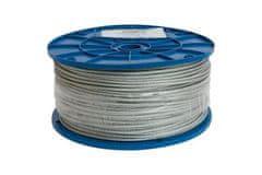 Ostatní Kabel Euro Tools 151105Q Galvanized steel cable, 4 mm x 150 m