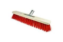 Ostatní Metla Euro Tools 139763Q Road Broom 500 mm, pile 80 mm, red